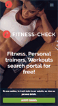 Mobile Screenshot of fitness-check.com